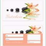 Einzahl 20 X Geschenkgutscheine Wellness 616 top Gutscheine Für