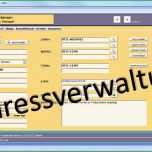 Einzahl Adressverwaltung • Crm software Genial Einfach Crm