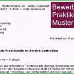 Einzahl Bewerbung Praktikum Muster Download