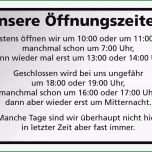 Einzahl Blechschild Unsere Öffnungszeiten Funschild Fun Schild