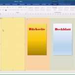 Einzahl Flyer Mit Word 2016 Für Professionellen Druck Vorbereiten