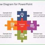 Einzahl Free Flat Puzzle Jigsaw Powerpoint Diagram Slidemodel