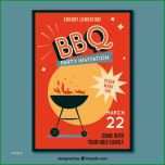 Einzahl Grill Plakat Vorlage