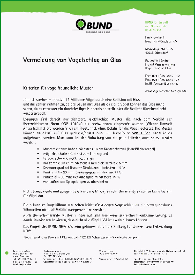 handout kriterien fuer vogelfreundliche muster