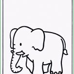 Einzahl Kinder Elefant Ausmalbilder Tiere