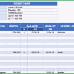 Einzahl Kostenlose Excel Inventar Vorlagen