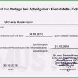 Einzahl Krankmeldung Arbeitgeber Vorlage Wunderbar Bescheinigung