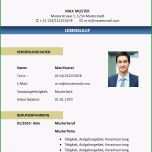 Einzahl Lebenslauf Vorlage Zum Download
