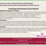 Einzahl Mitarbeiter Für Rezeption Gesucht Maingau