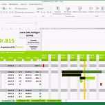 Einzahl Monatsplaner Excel