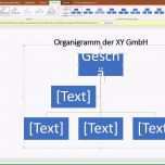 Einzahl organigramm Mit Powerpoint Erstellen