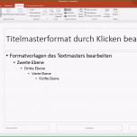 Einzahl Powerpoint Masterfolie Bearbeiten Easy Anleitung