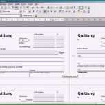 Einzahl Quittung Vorlage Word