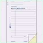 Einzahl Regiebericht Vorlage