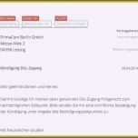 Einzahl Schön Kündigung Rechtsschutzversicherung Muster