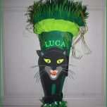 Einzahl Schultüte Zuckertüte Panther Für Coole Jungs Neu