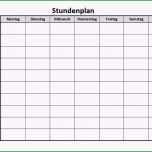 Einzahl Stundenplan Tagesplan Zum Ausdrucken In Excel Tutorial