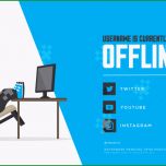 Einzahl Twitch Fline Banners Custom and Template Twitch
