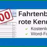 Einzahl Vorlage Fahrtenbuch Für Rote Kennzeichen Word&amp;pdf