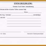 Einzahl Wie Schreibt Man Eine Entschuldigung Für Die Schule