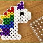 Einzahl Xxl Einhorn Aus Bügelperlen Süße Idee Für Kinder