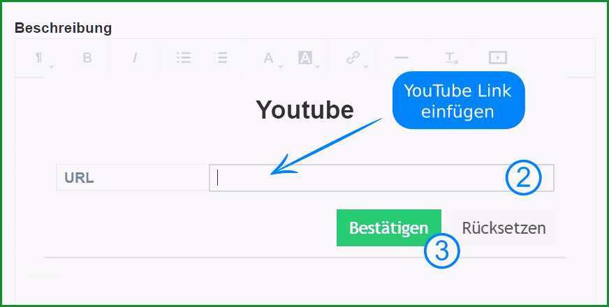 Einzahl Youtube Beschreibung Vorlage Inspiration Banner Image