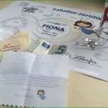 Einzahl Zahn Fee Brief Zahnfee Zertifikat Zahnfee Zahn Erste Zahn T