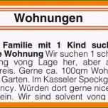 Erstaunlich 17 Vorlage Wohnungsanzeige