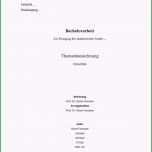 Erstaunlich Bachelorarbeit Vorlage Jetzt Kostenlos En