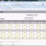 Erstaunlich Die Fabelhaften Wochenarbeitsplan Vorlage