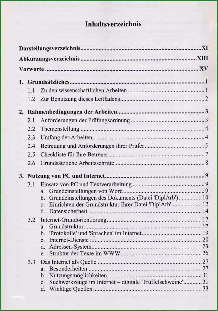 dokumentation word vorlage genial inhaltsverzeichnis