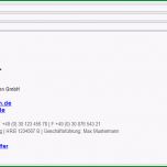 Erstaunlich E Mail Signatur Vorlagen