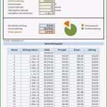 Erstaunlich Excel Vorlage Tabelle Neu Ballonkredit Rechner