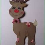 Erstaunlich Fensterbild Rudi Rentier Rudolph Elch Rudolf