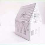 Erstaunlich Haus Aus Papier Falten Basteln Avec Haus Basteln