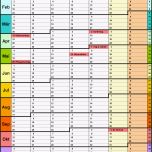 Erstaunlich Kalender 2015 In Excel Zum Ausdrucken 16 Vorlagen