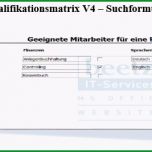Erstaunlich Mitarbeiter Qualifikationsmatrix V4 Excel