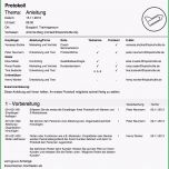 Erstaunlich Protokolle Schnell Und Einfach Schreiben