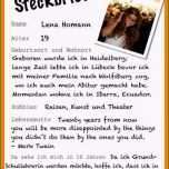 Erstaunlich Steckbrief Kindergarten Praktikum Inspiration 15