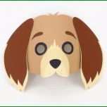 Erstaunlich Tiermaske "hund" – Bastelanleitung Mit Vorlagen