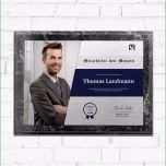 Erstaunlich Urkundevorlage Aluminiumurkunde "mitarbeiter Des Monats"