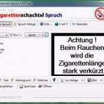 Erstaunlich Zigarettenschachtel Spruch Download Chip