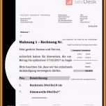 Fantastisch 20 Mahnung Vorlage