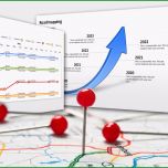 Fantastisch Auf Der Straße Zum Erfolg Mit Powerpoint Roadmaps