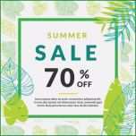 Fantastisch Banner Vorlage Inspiration Summer Sale Banner Vorlage Mit