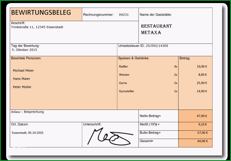 bewirtungsbeleg