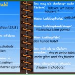 Fantastisch Chobots Freundebuch