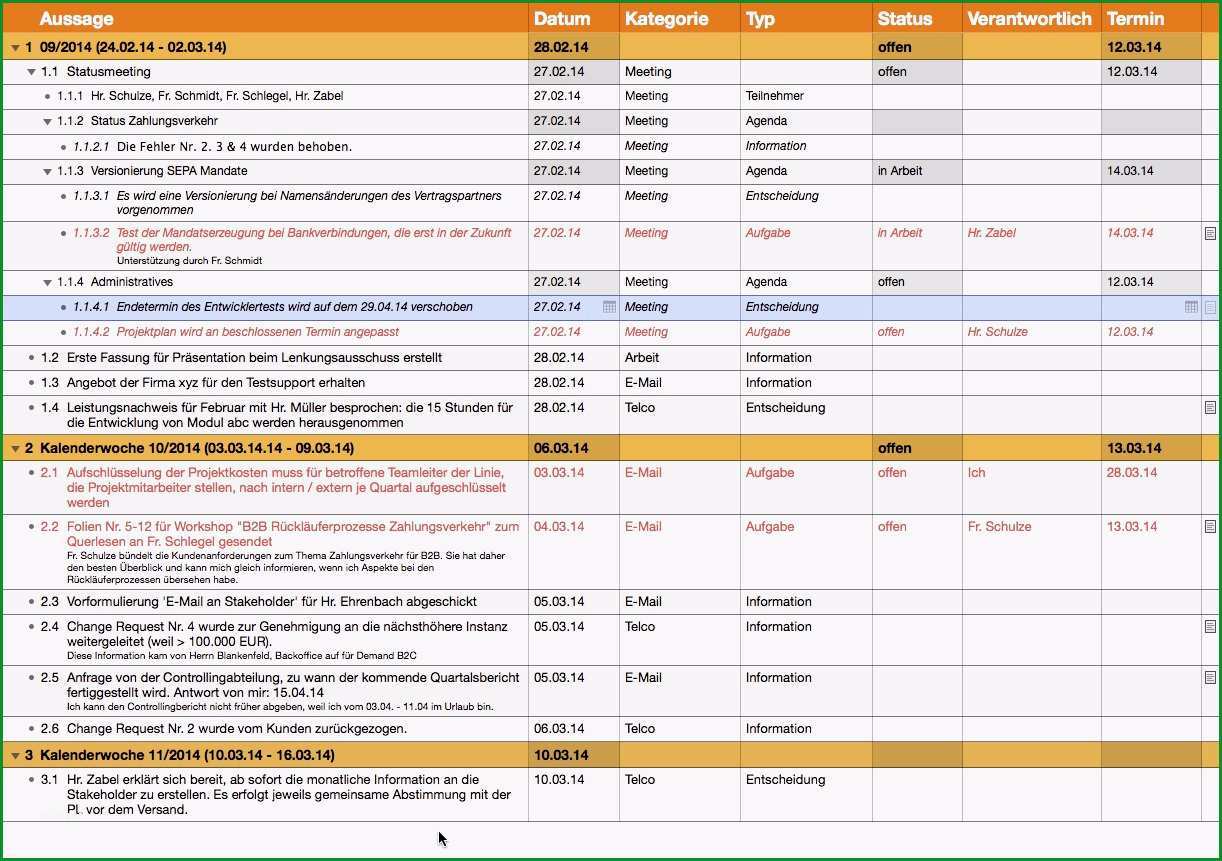 das projekttagebuch incl vorlagen fur excel und omnioutliner