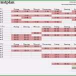 Fantastisch Dienstplan Excel Vorlage Download Best Kostenlose