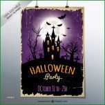 Fantastisch Halloween Party Plakat Vorlage